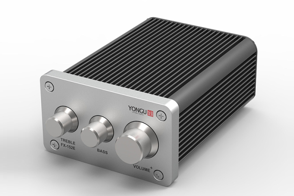 YONGU Power Amplifier Stereo Aluminum Enclosure W04 80mm1U