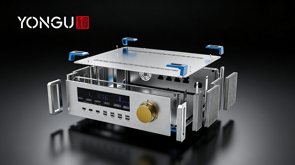 Aluminum Instrument Enclosure for Industrial Control