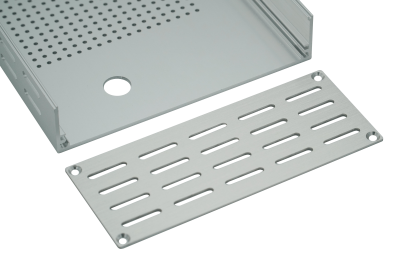 Internal Structure of Aluminum Gas Detector Enclosure