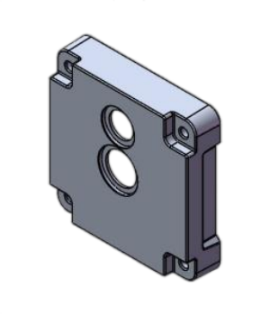 Waterproof Enclosure for Consumer Electronics - Rear Cover Components