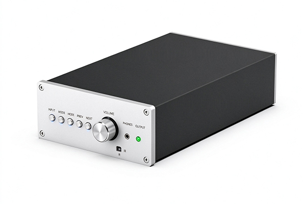 PC Audio Interface Aluminum Housing W34A 129W 55H