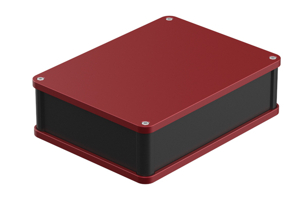USB Audio Decoder Aluminum Project Case W64A 124W 48.8H
