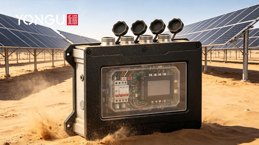 outdoor solar junction box