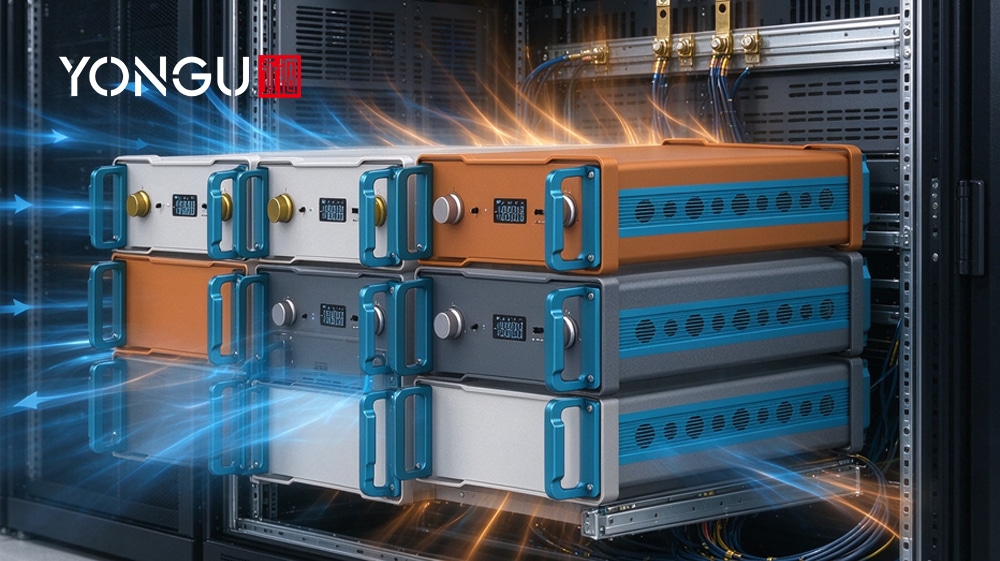 heatsink rack mount enclosure