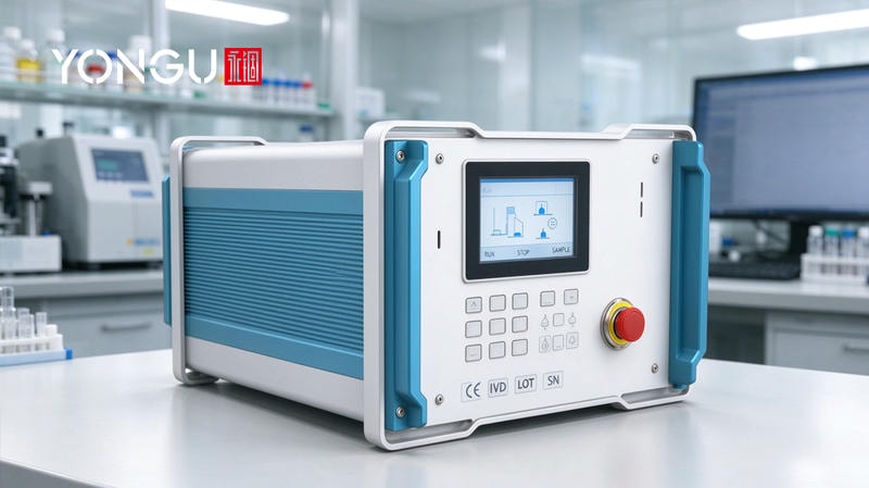 medical instrument aluminum chassis